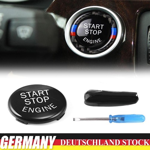 Start stop knopf - start, schwarz