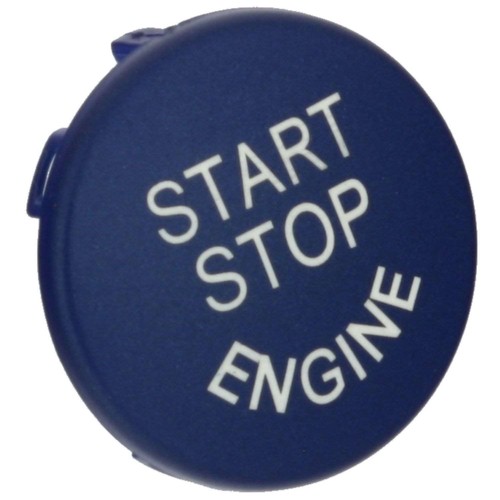 Start stop knopf blau - stop,