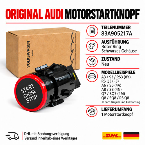 Original audi start stop - original,