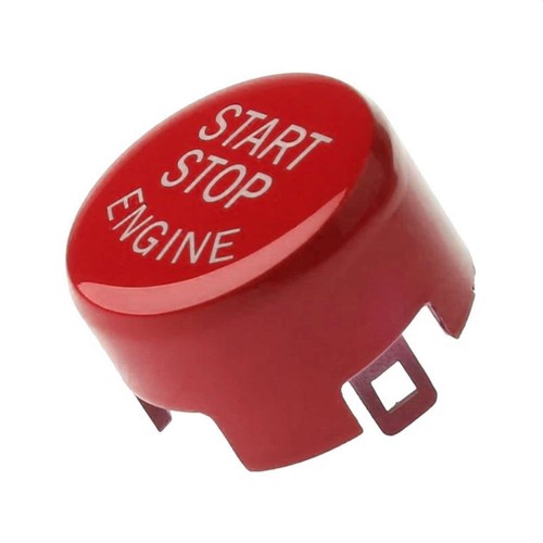 Start stop knopf rot glanz - rot,