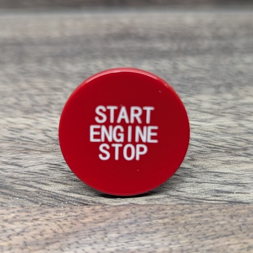 Bmw start stop - knopf, rot